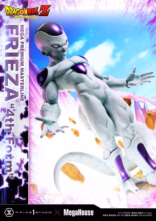Dragon Ball Z Mega Premium Masterline Frieza 4th Form 1/4 Scale Statue (Bonus Version)