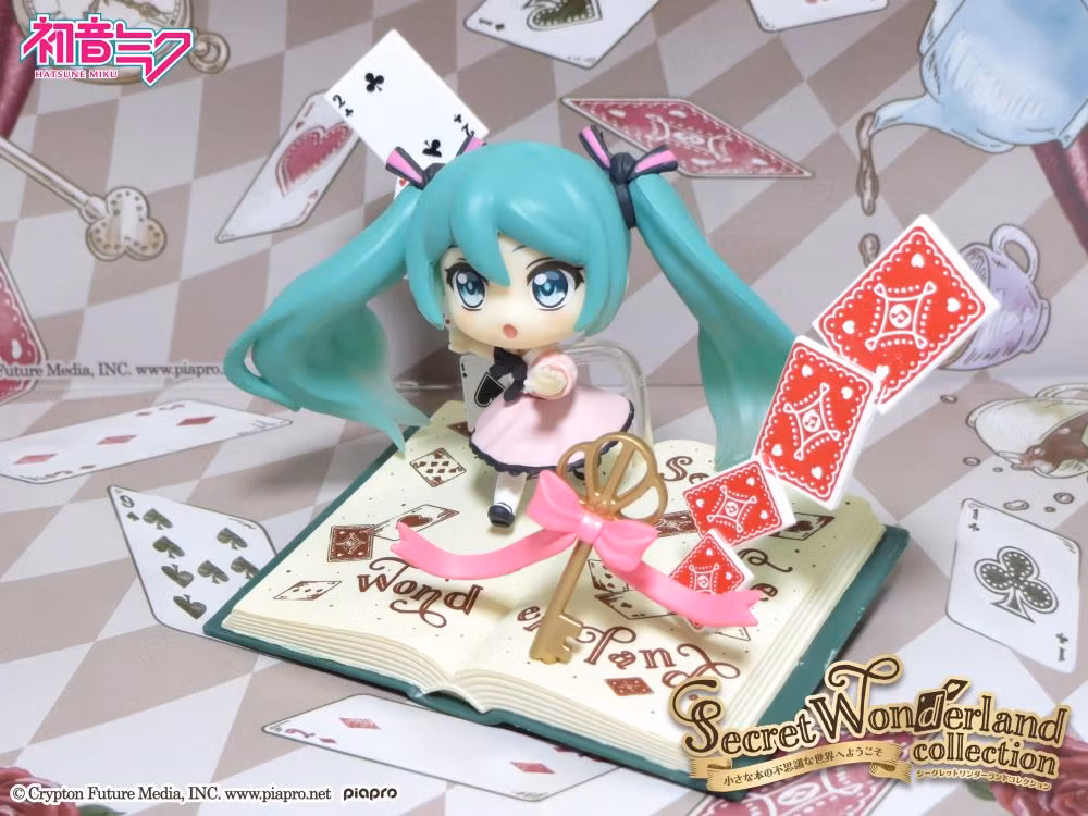 Vocaloid Hatsune Miku Secret Wonderland Collection Boxed Set of 6 Figures