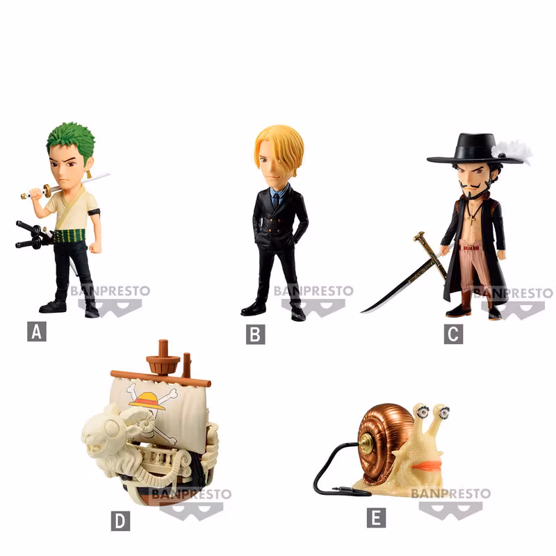 One Piece (Netflix) World Collectable Figure Vol.2 Set of 5 Figures