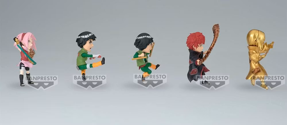 Naruto Shippuden WCF Narutop99 Vol.4 Set of 5 Figures