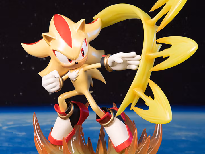 Sonic The Hedgehog Super Shadow Statue