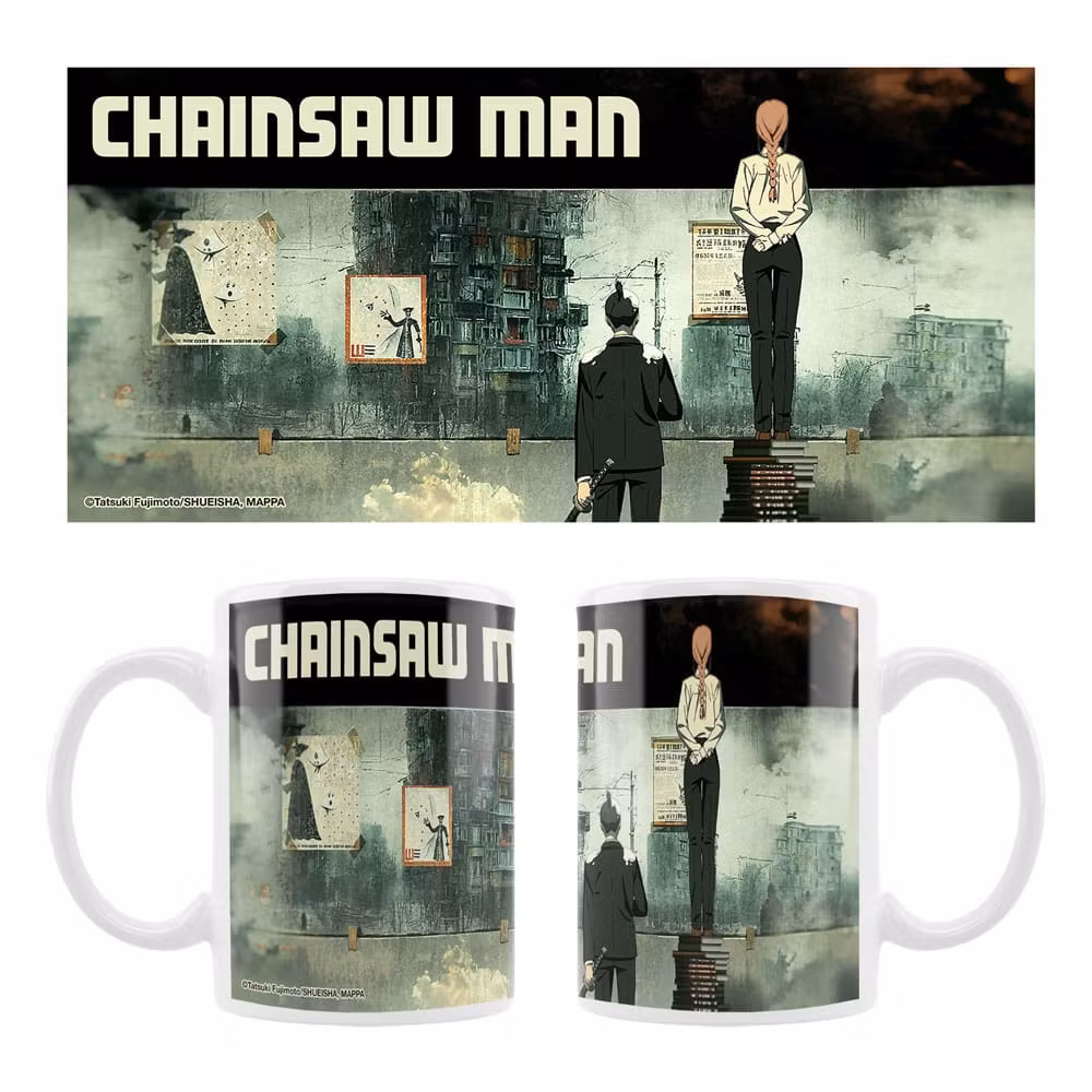 Chainsaw Man Ceramic Mug Makima & Aki 320ml