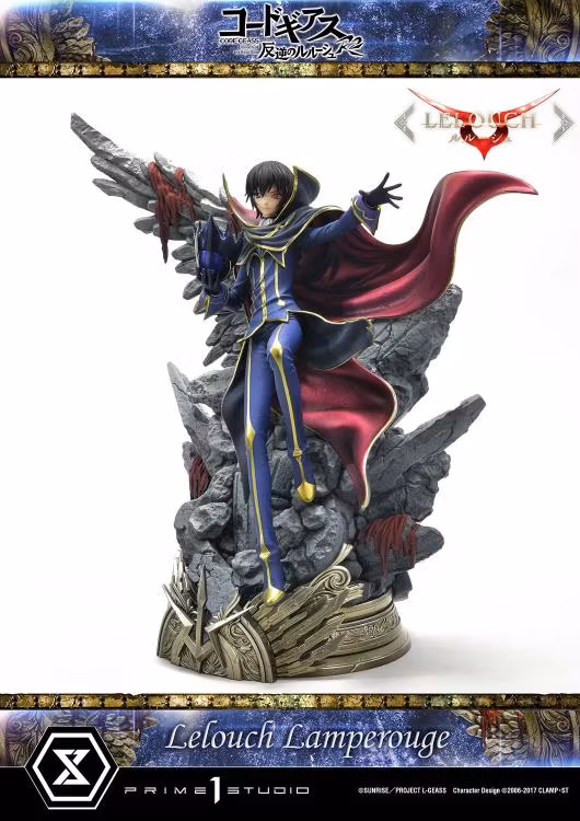 Code Geass: Lelouch of the Rebellion R2 Concept Masterline Lelouch Lamperouge 1/6 Scale Statue
