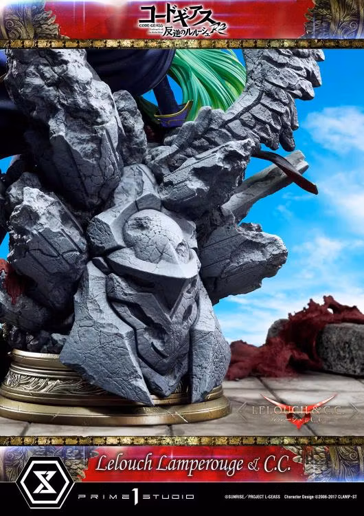 Code Geass: Lelouch of the Rebellion R2 Concept Masterline Lelouch Lamperouge & C.C. 1/6 Scale Statue (With Bonus)