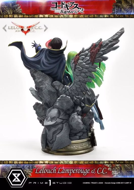 Code Geass: Lelouch of the Rebellion R2 Concept Masterline Lelouch Lamperouge & C.C. 1/6 Scale Statue (With Bonus)
