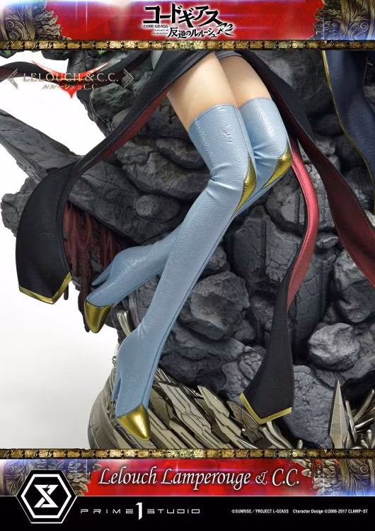 Code Geass: Lelouch of the Rebellion R2 Concept Masterline Lelouch Lamperouge & C.C. 1/6 Scale Statue (With Bonus)