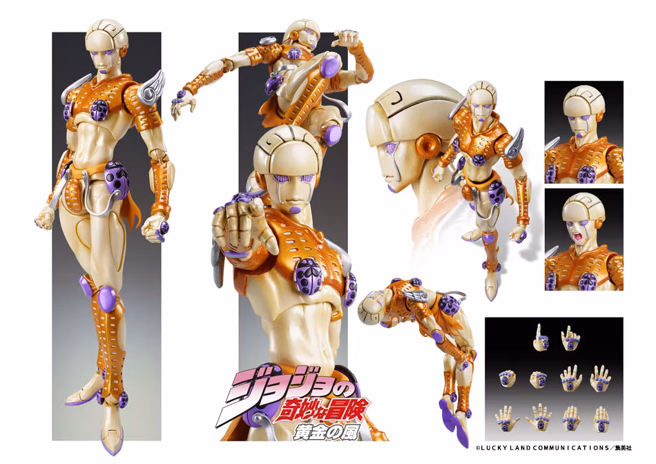 JoJo's Bizarre Adventure: Golden Wind Super Action Statue Gold Experience (Rerelease)
