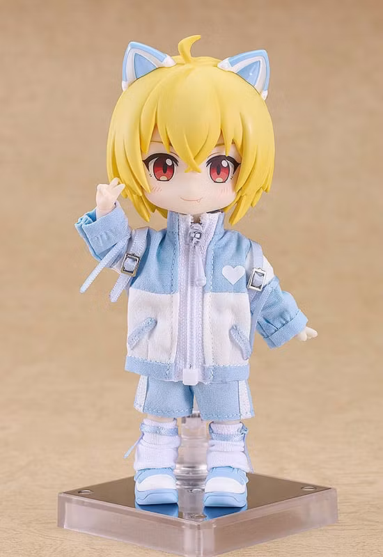 Nendoroid Doll Figures Outfit Set: Subculture Fashion Tracksuit (Blue)