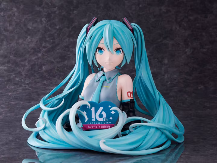 Vocaloid Hatsune Miku (16th Anniversary Ver.) Bust Figure