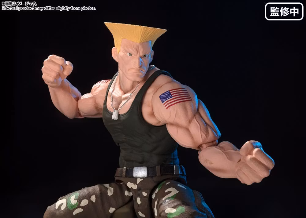 Street Fighter S.H.Figuarts Guile (Outfit 2 Ver.)