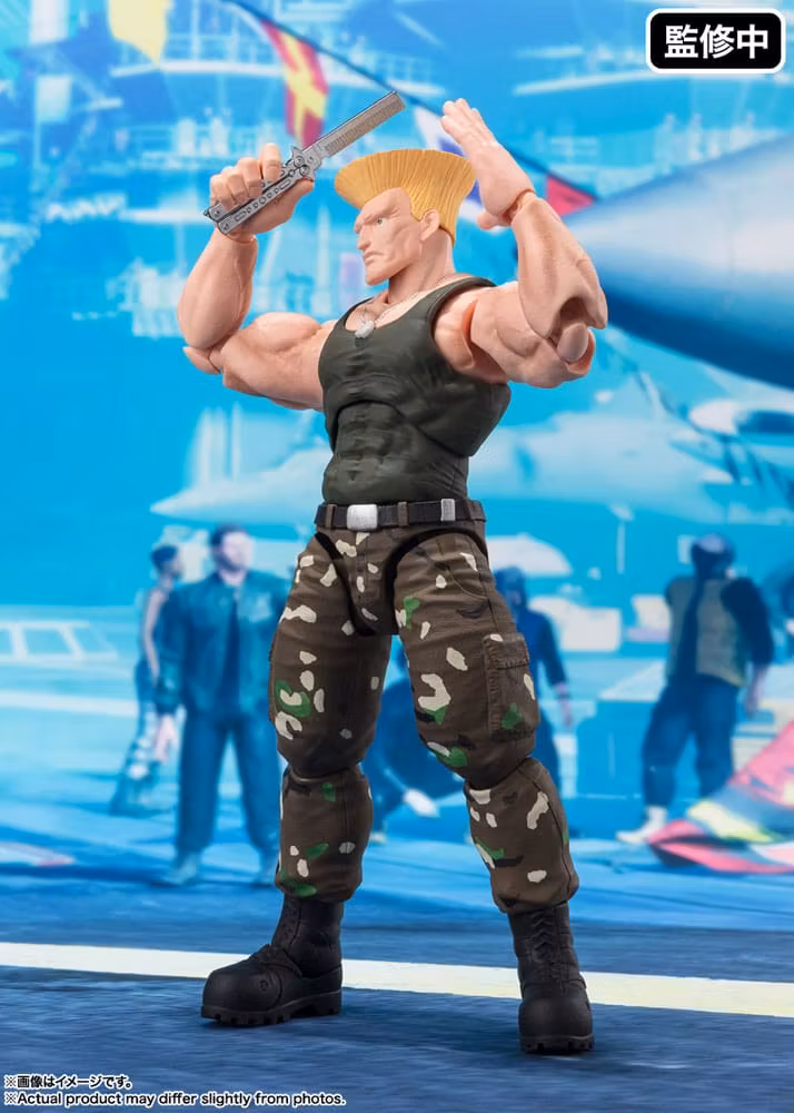 Street Fighter S.H.Figuarts Guile (Outfit 2 Ver.)