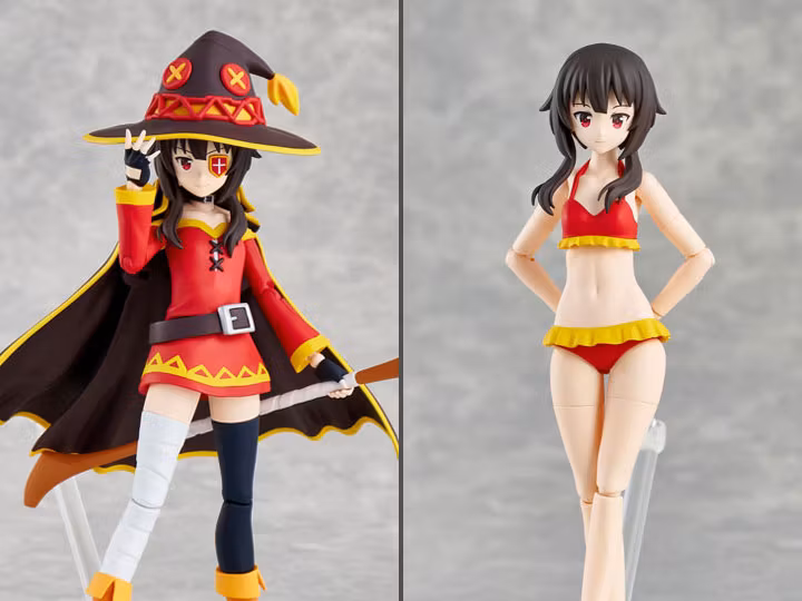 KonoSuba Kadokawa Plastic Model Series Megumin (DX Ver.) Model Kit
