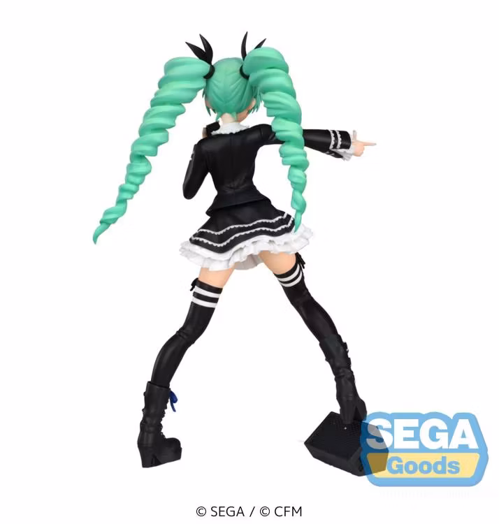 Hatsune Miku Project DIVA Arcade Future Tone Hatsune Miku (Dark Angel Ver.) Super Premium Figure (Rerelease)