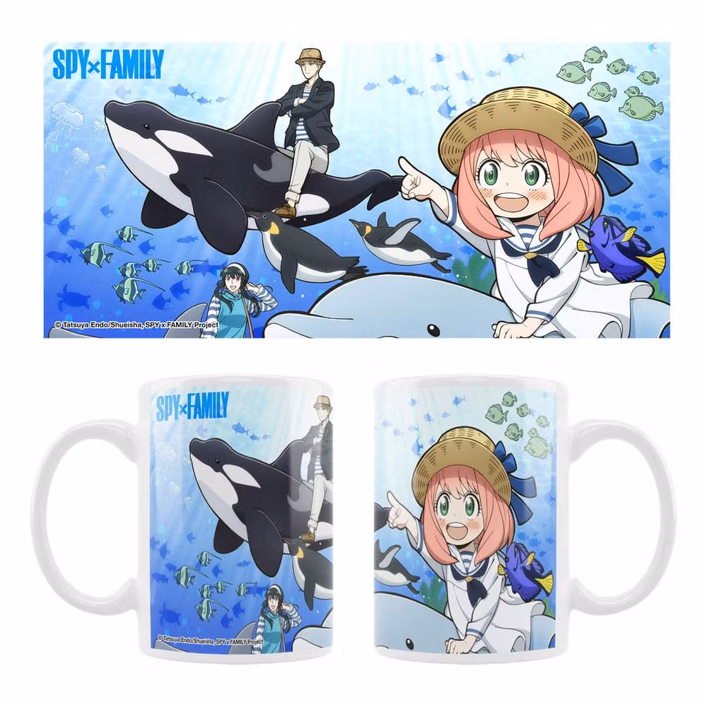 Spy x Family Ceramic Mug Sea Animals 320ml