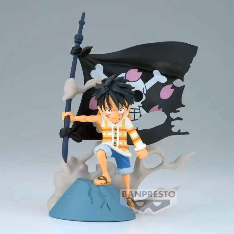 One Piece World Collectable Figure Log Stories Monkey D. Luffy