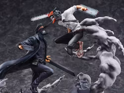 Chainsaw Man S-Fire Super Situation Figure Chainsaw Man vs. Samurai Sword