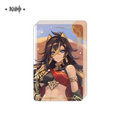 Genshin Impact Acryl Ornament with Glitter: Dehya