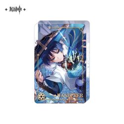 Genshin Impact Acryl Ornament with Glitter: Wanderer