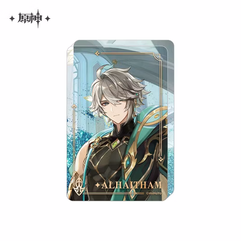 Genshin Impact Acryl Ornament with Glitter: Alhaitham