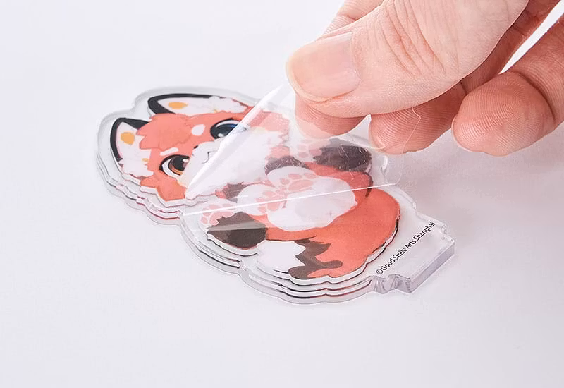 Fluffy Land Acrylic Stand Figure Watching