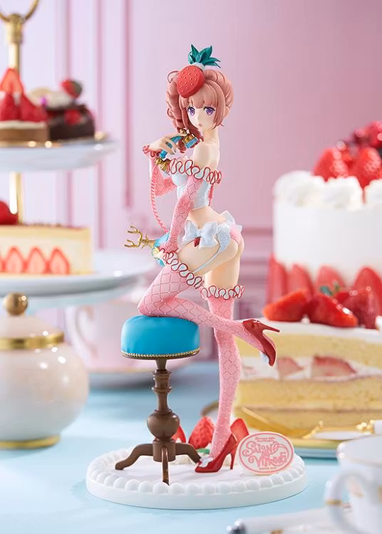 ERIMO Illustration Strawberry Shortcake Bustier Girl