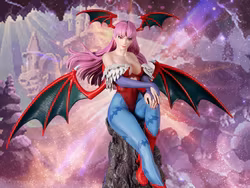 Darkstalkers Morrigan Aensland (Player 2 Variant) Statue