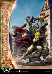 The Seven Deadly Sins Concept Masterline Meliodas, Ban, and King 1/6 Scale Statue