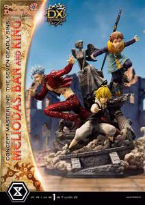 The Seven Deadly Sins Concept Masterline Meliodas, Ban, and King (Deluxe Ver.) 1/6 Scale Statue