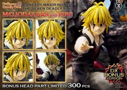 The Seven Deadly Sins Concept Masterline Meliodas, Ban, and King (Deluxe Ver.) 1/6 Scale Limited Edition Statue (With Bonus)