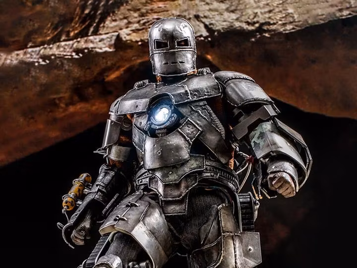 Marvel Iron Man MMS605D40 Iron Man Mark I 1/6th Scale Collectible Figure