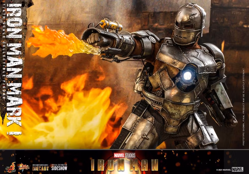 Marvel Iron Man MMS605D40 Iron Man Mark I 1/6th Scale Collectible Figure