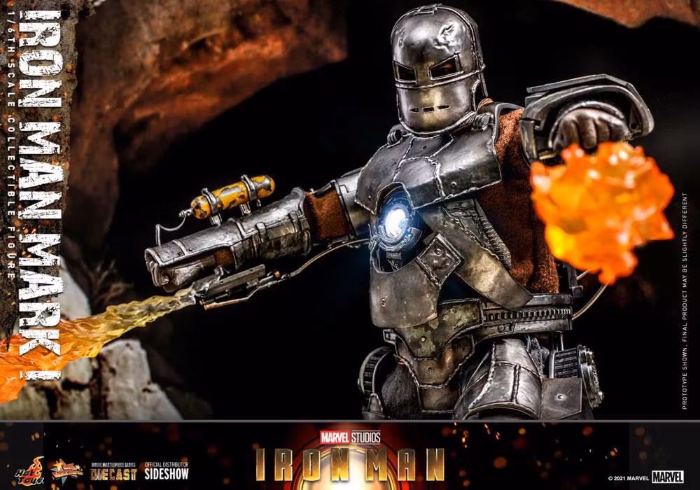 Marvel Iron Man MMS605D40 Iron Man Mark I 1/6th Scale Collectible Figure