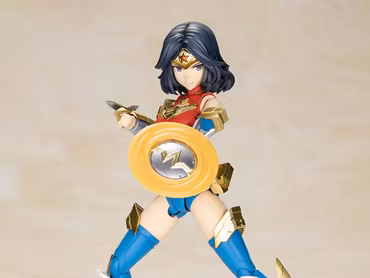 DC Comics Cross Frame Girl Plastic Model Kit Wonder Woman Humikane Shimada Ver.