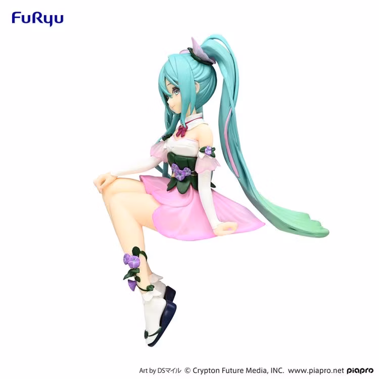 Vocaloid Hatsune Miku (Flower Fairy Morning Glory Pink Color Ver.) Noodle Stopper Figure