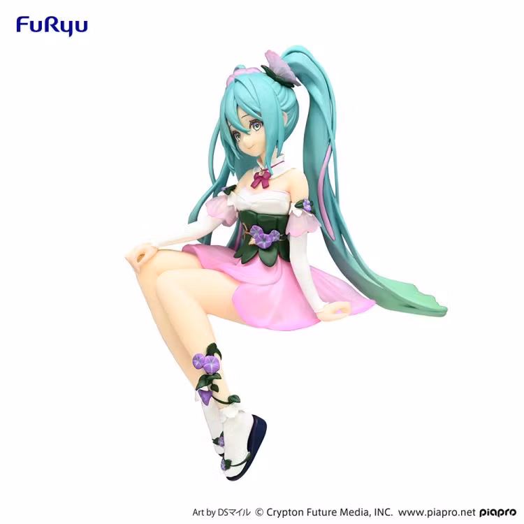 Vocaloid Hatsune Miku (Flower Fairy Morning Glory Pink Color Ver.) Noodle Stopper Figure