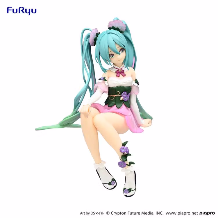 Vocaloid Hatsune Miku (Flower Fairy Morning Glory Pink Color Ver.) Noodle Stopper Figure