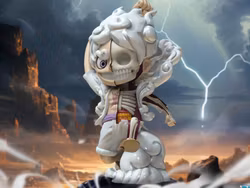 One Piece Freeny's Hidden Dissectibles XXRAY Plus Monkey D. Luffy (Gear 5 Edition)