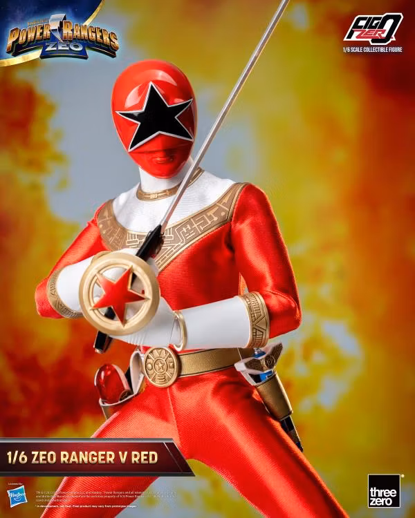 Power Rangers Zeo FigZero Zeo Ranger V Red 1/6 Scale Figure