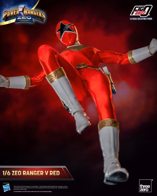 Power Rangers Zeo FigZero Zeo Ranger V Red 1/6 Scale Figure