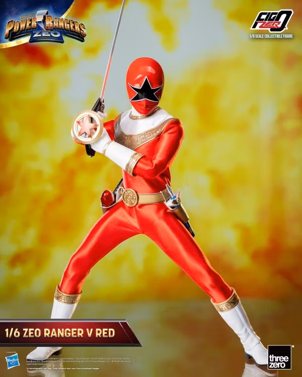 Power Rangers Zeo FigZero Zeo Ranger V Red 1/6 Scale Figure