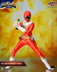 Power Rangers Zeo FigZero Zeo Ranger V Red 1/6 Scale Figure