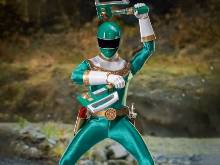 Power Rangers Zeo FigZero Zeo Ranger IV Green 1/6 Scale Figure