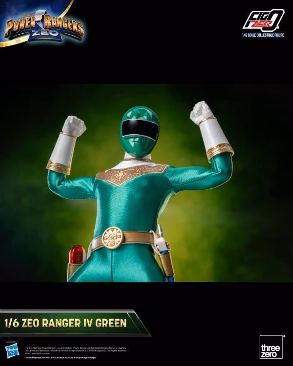 Power Rangers Zeo FigZero Zeo Ranger IV Green 1/6 Scale Figure