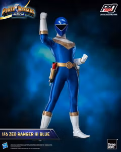 Power Rangers Zeo FigZero Zeo Ranger III Blue 1/6 Scale Figure