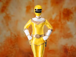 Power Rangers Zeo FigZero Zeo Ranger II Yellow 1/6 Scale Figure