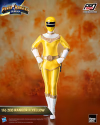 Power Rangers Zeo FigZero Zeo Ranger II Yellow 1/6 Scale Figure