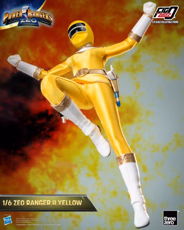 Power Rangers Zeo FigZero Zeo Ranger II Yellow 1/6 Scale Figure