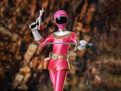 Power Rangers Zeo FigZero Zeo Ranger I Pink 1/6 Scale Figure