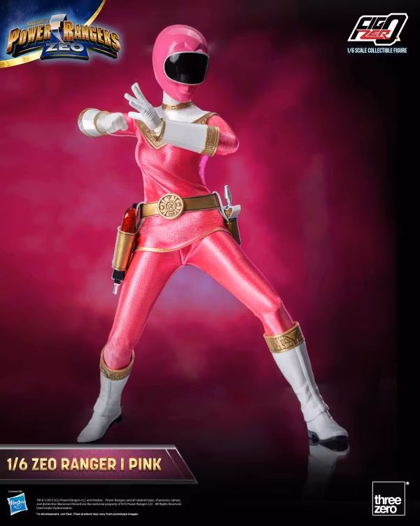Power Rangers Zeo FigZero Zeo Ranger I Pink 1/6 Scale Figure