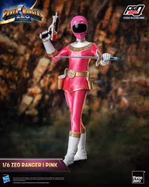 Power Rangers Zeo FigZero Zeo Ranger I Pink 1/6 Scale Figure